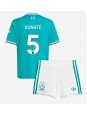 Billige Liverpool Ibrahima Konate #5 Tredjedraktsett Barn 2025-26 Kortermet (+ Korte bukser)